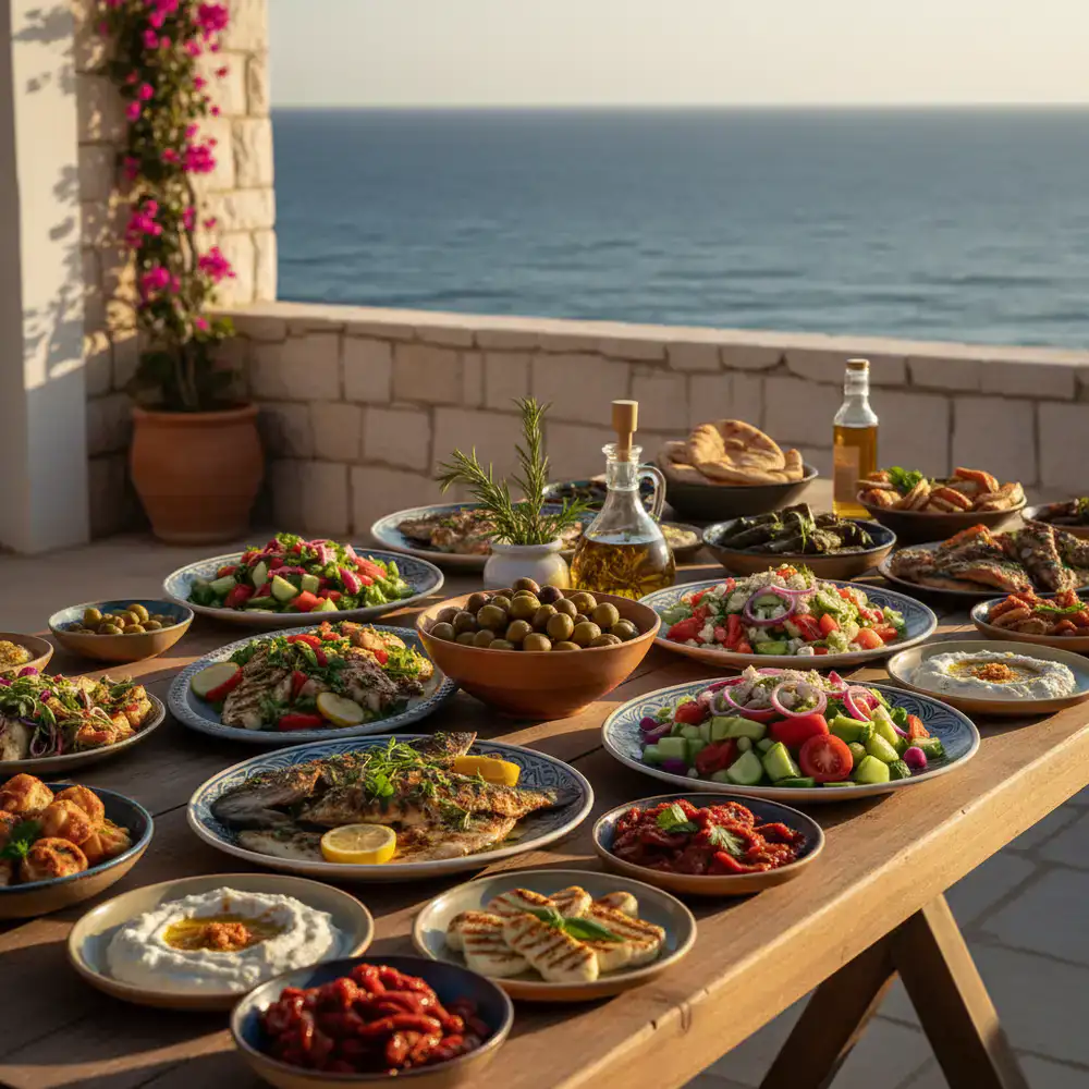 Mediterranean style cooking