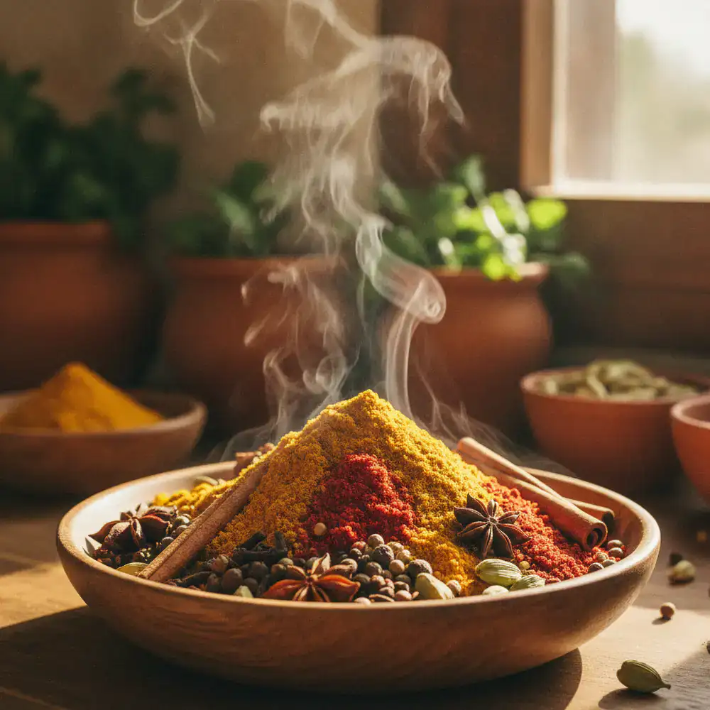 Aroma and rich spices